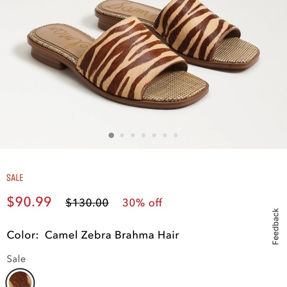 Sam Edelman Sabrina Slides - Picture 2 of 10